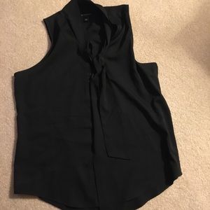 Black Banana Republic Sleeveless Blouse